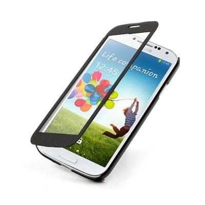 „Fimor“ Samsung Galaxy S4 melns ādas atvērams futrālis / Vacins.lv