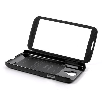 „Fimor“ Samsung Galaxy S4 melns ādas atvērams futrālis / Vacins.lv