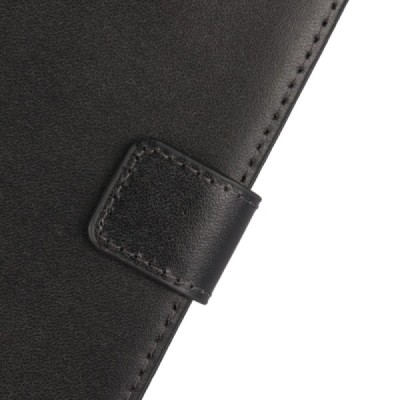 Motorola Moto G5 Plus (Gen 5 XT1684) atverčiamas juodas odinis Casual dėklas - piniginė / Priedai.lt