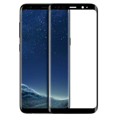 Samsung Galaxy S8+ (G955) „HOCO“ 9H Tempered Glass sustiprintos apsaugos juodas pilnai dengiantis apsauginis ekrano stiklas 0,2