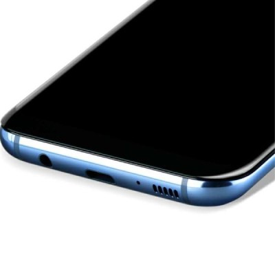 Samsung Galaxy S8+ (G955) „HOCO“ 9H Tempered Glass sustiprintos apsaugos juodas pilnai dengiantis apsauginis ekrano stiklas 0,2