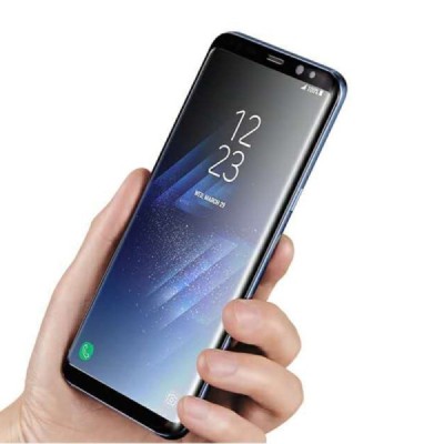 Samsung Galaxy S8+ (G955) „HOCO“ 9H Tempered Glass sustiprintos apsaugos juodas pilnai dengiantis apsauginis ekrano stiklas 0,2