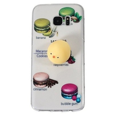 Samsung Galaxy S7 Edge (G935) „Squezy“ Yolk cieta silikona (TPU) dzidrs apvalks / vacins.lv