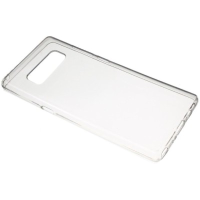 Samsung Galaxy Note 8 (N950F) dzidrs (caurspīdīgs) cieta silikona TPU apvalks / Vacins.lv