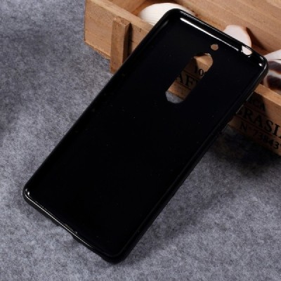 Nokia 5 „S-Line“ kieto silikono TPU juodas dėklas - nugarėlė / Priedai.lt