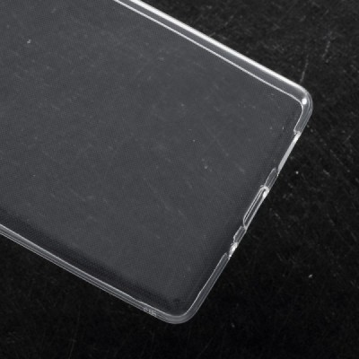 Nokia 3 skaidrus (permatomas) kieto silikono TPU ploniausias pasaulyje bespalvis dėklas / Priedai.lt