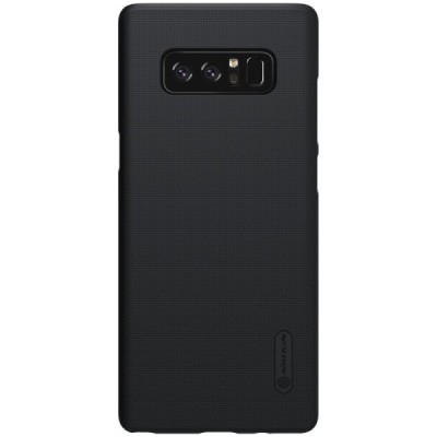 Samsung Galaxy Note 8 (N950F) Nillkin Frosted Shield melns plastmasas futrālis / Vacins.lv