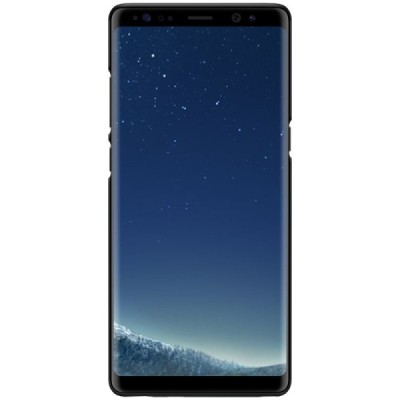 Samsung Galaxy Note 8 (N950F) Nillkin Frosted Shield melns plastmasas futrālis / Vacins.lv