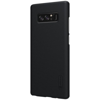 Samsung Galaxy Note 8 (N950F) Nillkin Frosted Shield melns plastmasas futrālis / Vacins.lv