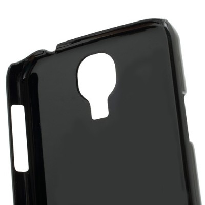 Raštuotas rožinis Samsung Galaxy S4 plastikinis dėklas (dėkliukas, nugarėlė) / Priedai.lt