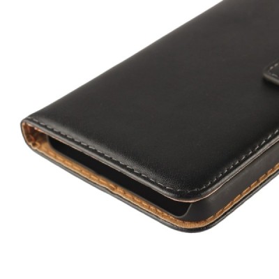 LG G6 (H870) atverčiamas juodas odinis Casual dėklas - piniginė / Priedai.lt