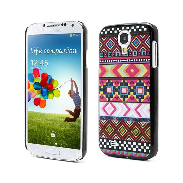 Raštuotas dėklas - spalvotas (Galaxy S4)
