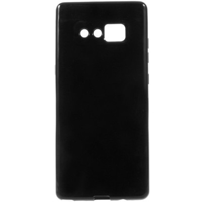Samsung Galaxy Note 8 (N950F) cieta silikona (TPU) melns apvalks / vacins.lv