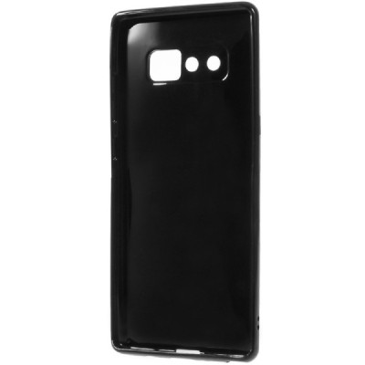 Samsung Galaxy Note 8 (N950F) cieta silikona (TPU) melns apvalks / vacins.lv