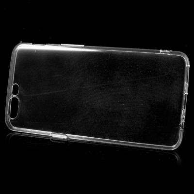 OnePlus 5 (Five) skaidrus (permatomas) silikoninis TPU ploniausias pasaulyje bespalvis dėklas / Priedai.lt
