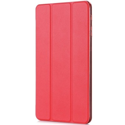 Samsung Galaxy Tab A 10.1 2016 (T580, T585) klasikinis atverčiamas raudonas odinis dėklas / Priedai.lt