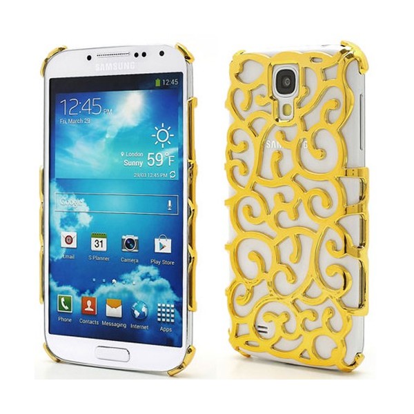 Elegantiškas dėklas - auksinis (Galaxy S4)