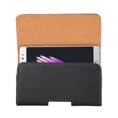 Klasisks aizverams melns maciņš, ar kabatiņu kartem ielikt un iespēju piestiprināt pie siksnas (XL+ izmērs) | Vacins.lv