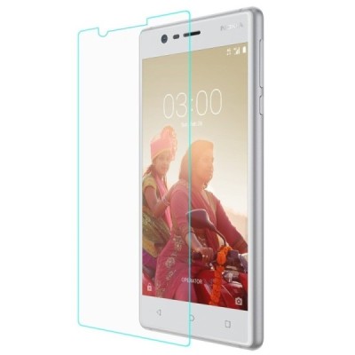 Nokia 3 dzidrs ekrāna aizsargstikls (Tempered Glass) / Vacins.lv