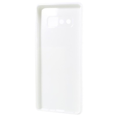 Samsung Galaxy Note 8 (N950F) cieta silikona (TPU) balts apvalks / vacins.lv