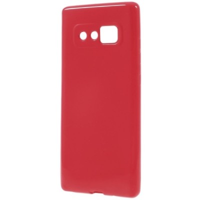 Samsung Galaxy Note 8 (N950F) cieta silikona (TPU) sarkans apvalks / vacins.lv