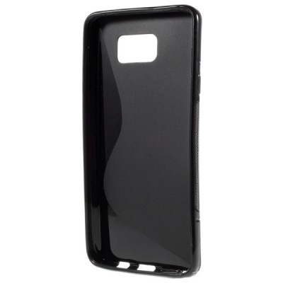 Samsung Galaxy Note 5 (N920) „S-Line“ kieto silikono TPU juodas dėklas - nugarėlė / Priedai.lt