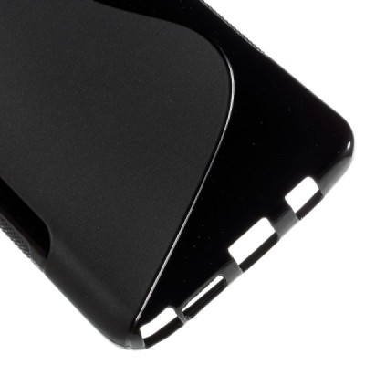 Samsung Galaxy Note 5 (N920) „S-Line“ kieto silikono TPU juodas dėklas - nugarėlė / Priedai.lt