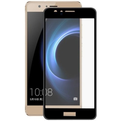 Honor 8 (Huawei Honor 8) „Hat-Prince“ 9H Tempered Glass sustiprintos apsaugos juodas pilnai dengiantis apsauginis ekrano stiklas