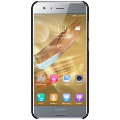 Huawei Honor 9 (Honor 9 Prmium) Nillkin Frosted Shield melns plastmasas apvalks / vacins.lv