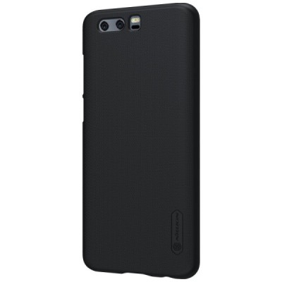 Huawei Honor 9 (Honor 9 Prmium) Nillkin Frosted Shield melns plastmasas apvalks / vacins.lv