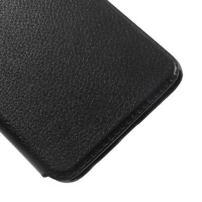 Huawei Honor 9 (Honor 9 Premium) melns atvēramais „View Window“ ādas maciņš / Vacins.lv