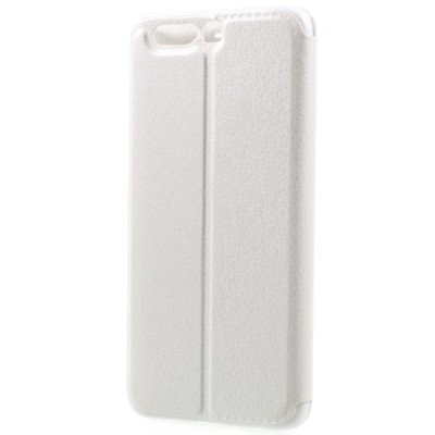 Huawei Honor 9 (Honor 9 Premium) balts atvēramais „View Window“ ādas maciņš / Vacins.lv