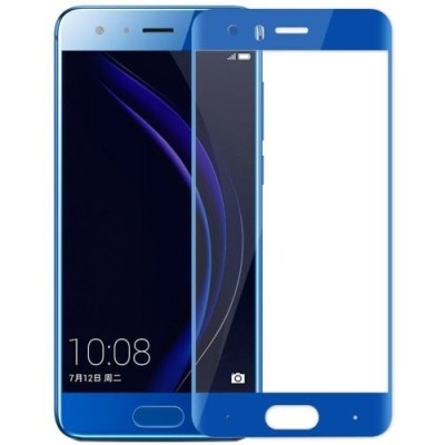 Huawei Honor 9 (Honor 9 Pemium) „Mocolo“ Tempered Glass zils ekrāna aizsargstikls / Vacins.lv