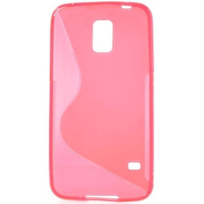 Samsung Galaxy S5 (S5 Neo) dzidrs cieta silikona futrālis rozā krasā / Vacins.lv