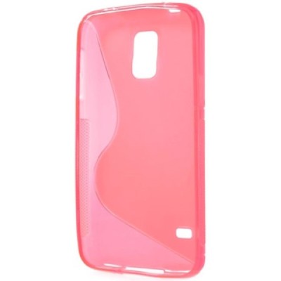 Samsung Galaxy S5 (S5 Neo) dzidrs cieta silikona futrālis rozā krasā / Vacins.lv