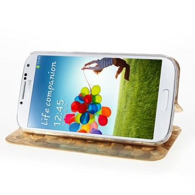 „Kaifuxin“ Stone atverčiamas šonu (knygutės tipo) Samsung Galaxy S4 dėklas (dėkliukas) / Priedai.lt