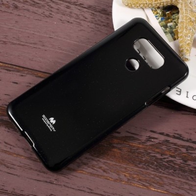 LG G6 (H870) Mercury melns cieta silikona (TPU) apvalks / vacins.lv