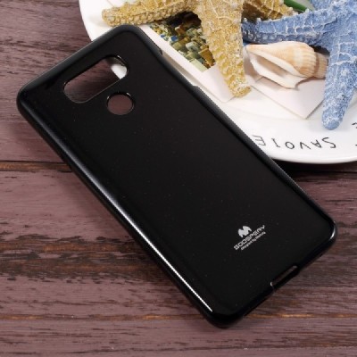 LG G6 (H870) Mercury melns cieta silikona (TPU) apvalks / vacins.lv