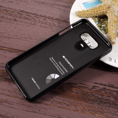 LG G6 (H870) Mercury melns cieta silikona (TPU) apvalks / vacins.lv