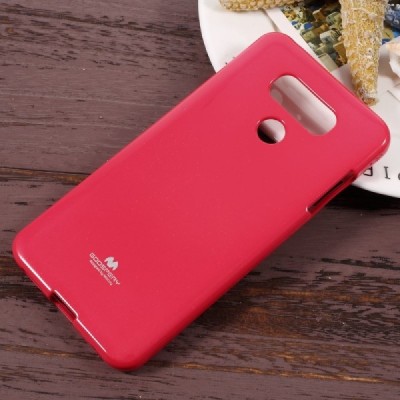 LG G6 (H870) Mercury tumši rozs cieta silikona (TPU) apvalks / vacins.lv