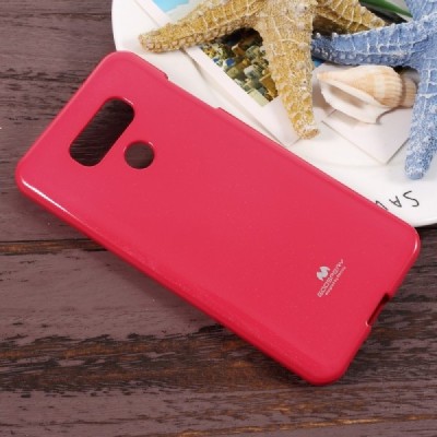 LG G6 (H870) tamsiai rožinis Mercury kieto silikono (TPU) dėklas / Priedai.lt