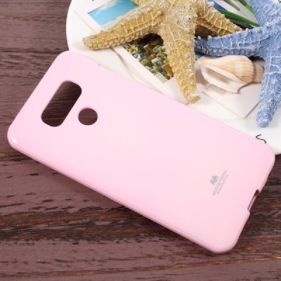 LG G6 (H870) Mercury gaiši rozs cieta silikona (TPU) apvalks / vacins.lv