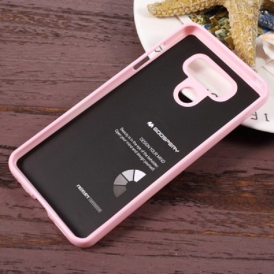 LG G6 (H870) Mercury gaiši rozs cieta silikona (TPU) apvalks / vacins.lv