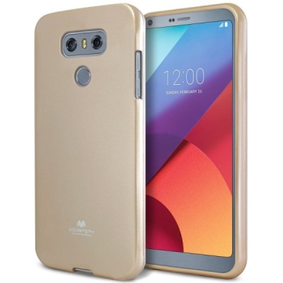 LG G6 (H870) Mercury zelta cieta silikona (TPU) apvalks / vacins.lv