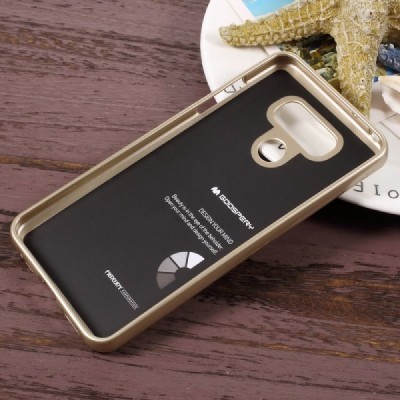 LG G6 (H870) Mercury zelta cieta silikona (TPU) apvalks / vacins.lv
