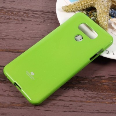 LG G6 (H870) Mercury zaļš cieta silikona (TPU) apvalks / Vacins.lv