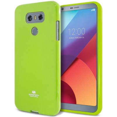 LG G6 (H870) Mercury zaļš cieta silikona (TPU) apvalks / Vacins.lv