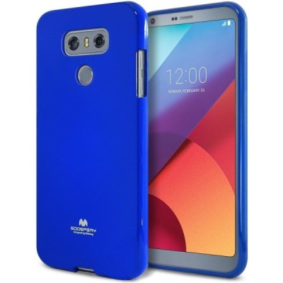 LG G6 (H870) tamsiai mėlynas Mercury kieto silikono (TPU) dėklas / Priedai.lt