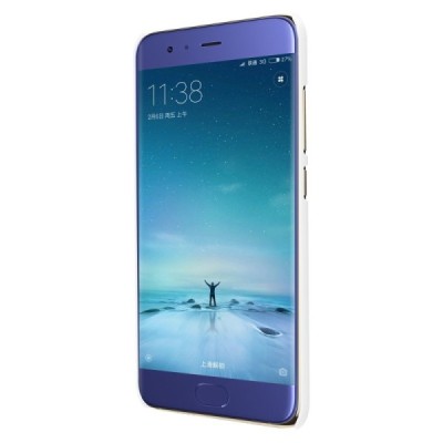 Xiaomi Mi 6 Nillkin Frosted Shield balts plastmasas apvalks + ekrāna aizsargplēve / Vacins.lv