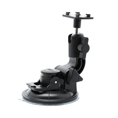 Planšetdatora autoturētājs iespējams stiprināt pie loga vai pie atzveltņa / Vacins.lv